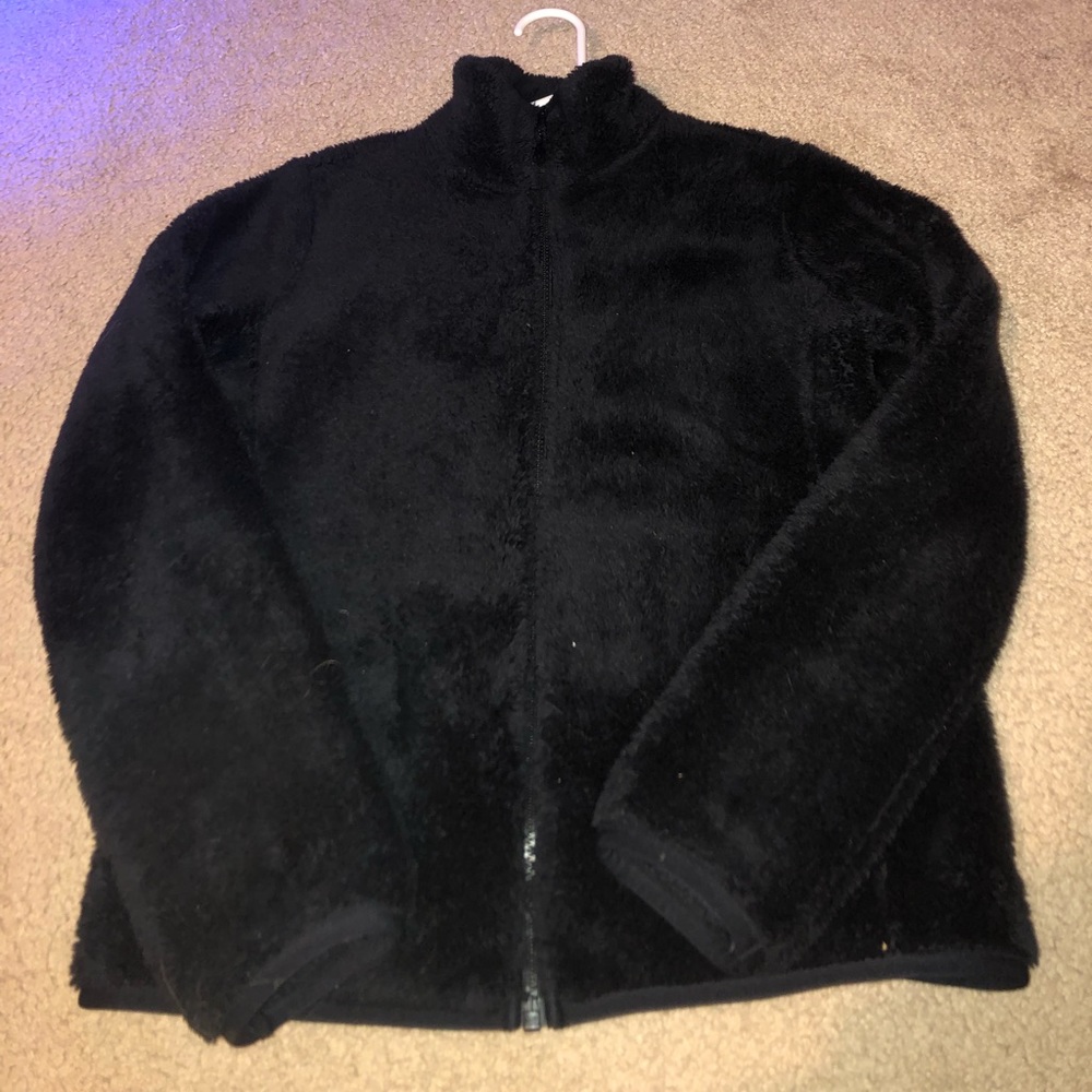 Fuzzy zip up